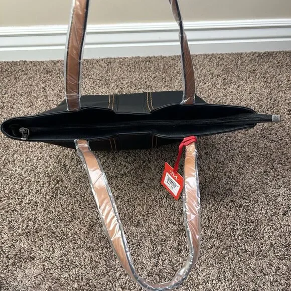 Montana West Black and Brown Shoulder Bag - Picture 13 of 14